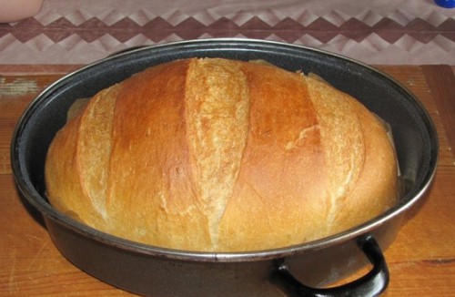 Sütőzacskóban sült burgonyás kenyér